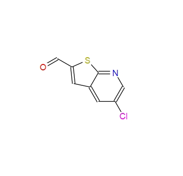 1193098-92-8；5-chlorothieno[2,3-b]pyridine-2-carbaldehyde