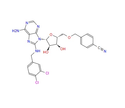 1134156-31-2;VER 155008;5'-O-[(4-Cyanophenyl)methyl]-8-[[(3,4-dichlorophenyl)methyl]amino]-adenosine