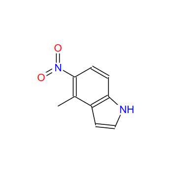 165250-69-1；4-甲基-5-硝基-1H-吲哚；4-methyl-5-nitro-1H-indole
