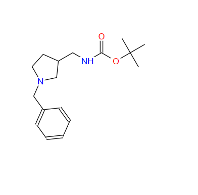 155497-10-2；(1-苄基吡咯烷-3-基甲基)氨基甲酸叔丁酯；1-Benzyl-3-Boc-aminomethylpyrrolidine