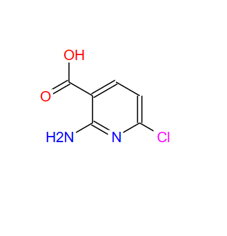 58584-92-2；2-氨基-6-氯烟酸；2-Amino-5-chloropyridine-3-carboxylic acid