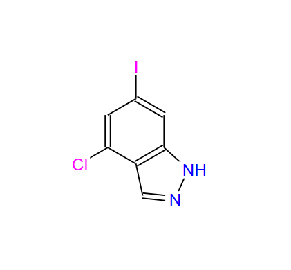 887568-21-0；4-氯-6-碘-1H-吲唑；4-CHLORO-6-IODO (1H)INDAZOLE
