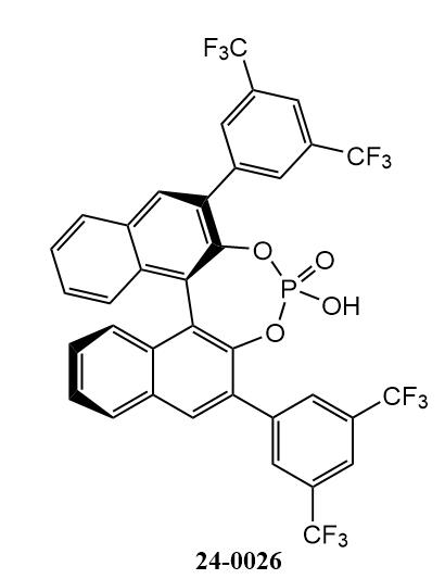 (R)-3,3′-双[3,5-双(三氟甲基)苯基]-1,1′-联萘-2,2′-二基磷酸氢酯