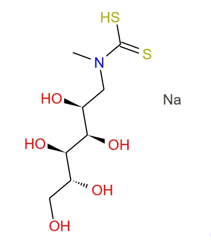 N-(D-葡糖基)-N-甲基二硫代氨基甲酸酯 钠盐 91840-27-6