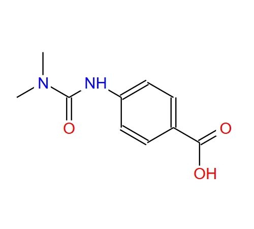 4-(3,3-二甲基-脲)苯甲酸 91880-51-2