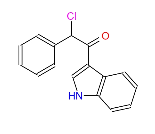 2-氯-1-(1H-吲哚-3-基)-2-苯乙酮 42883-45-4