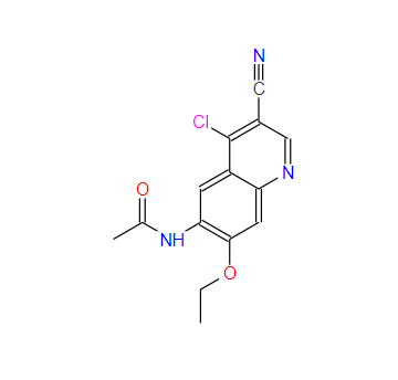 N-(4-氯-3-氰基-7-乙氧基喹啉-6-基)乙酰胺