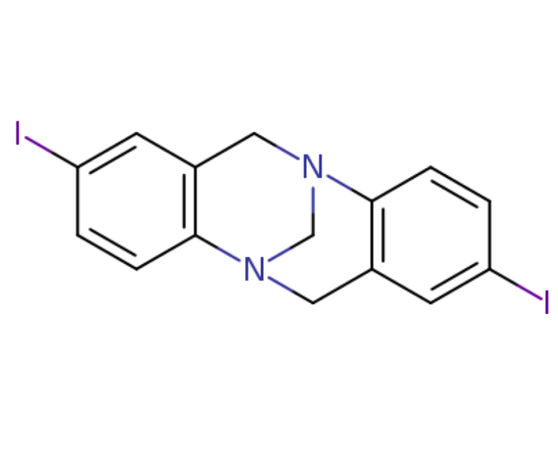 2,8-diiodo-6H,12H-5,11-methanodibenzo[b,f][1,5]diazocine；1042268-78-9