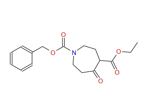 1-Cbz-5-氧代氮杂环庚烷-4-甲酸乙酯