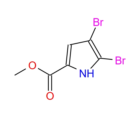 4,5-二溴-1H-吡咯-2-羧酸甲酯 937-16-6