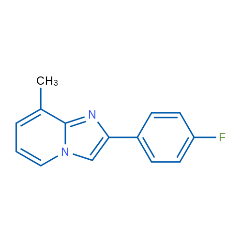 2-(4-Fluorophenyl)-8-methylimidazo[1,2-a]pyridine