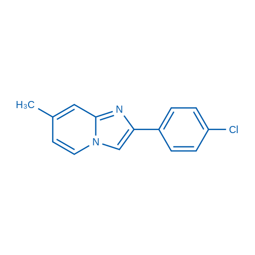 2-(4-氯苯基)-7-甲基咪唑并[1,2-a]吡啶