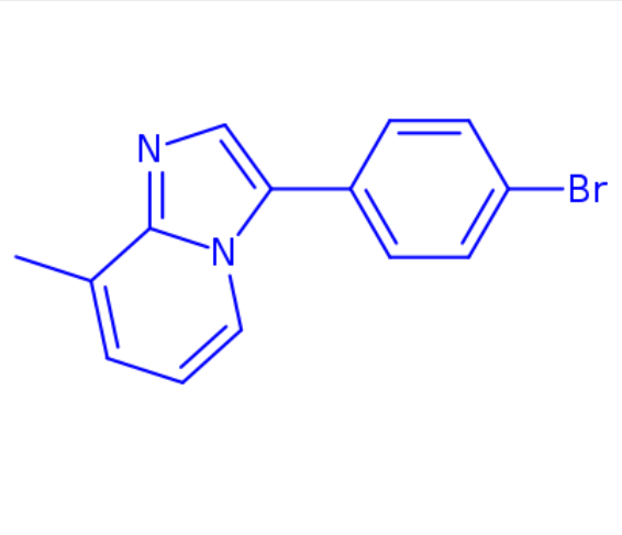 3-(4-bromophenyl)-8-methylimidazo[1,2-a]pyridine