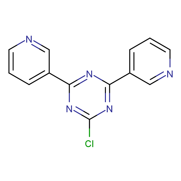 2-氯-4,6-二-3-吡啶基-1，-3,5-三嗪 1418124-08-9