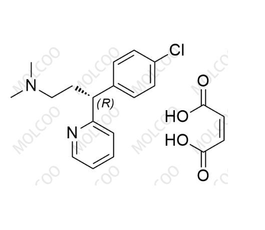 右氯本那敏EP杂质B（马来酸盐） 2188-09-3  86-21-5  2438-32-6