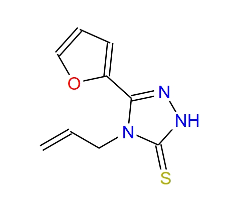 4-烯丙基-5-呋喃-2-基-4H-[1,2,4]三唑-3-硫醇 60870-43-1