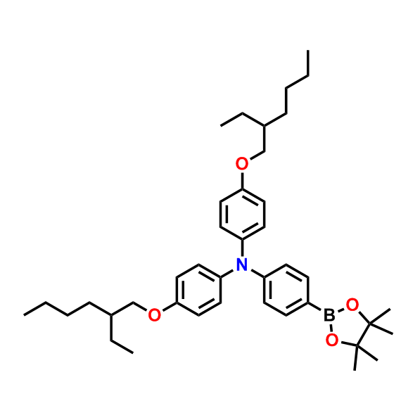 4-(4,4,5,5-tetramethyl-1,3,2-dioxaborolan-2-yl)-N,N-bis(4-(2-ethylhexyloxy)phenyl)aniline