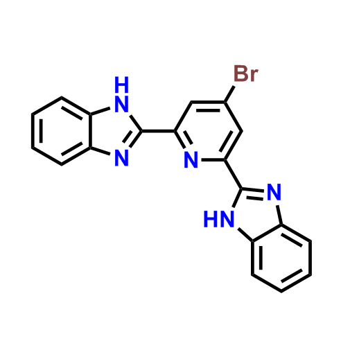 2,2'-(4-溴吡啶-2,6-二基)双(1H-苯并[d]咪唑)