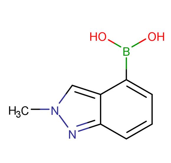 2-甲基吲唑-4-硼酸