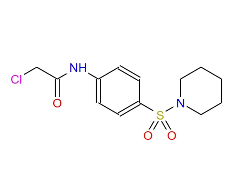 2-氯-N-[4-(哌啶-1-磺酰基)-苯基]-乙酰胺 20491-97-8