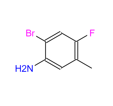 2-氟-4-溴-5-氨基甲苯 1065076-39-2