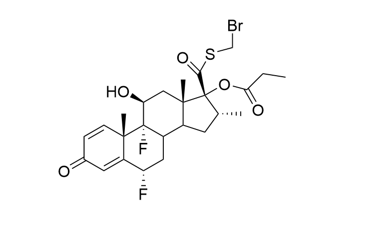丙酸氟替卡松溴代杂质  80474-27-7