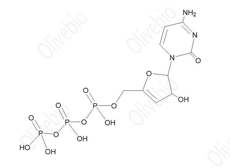3'-脱氧-3'，4'-二脱氢-CTP