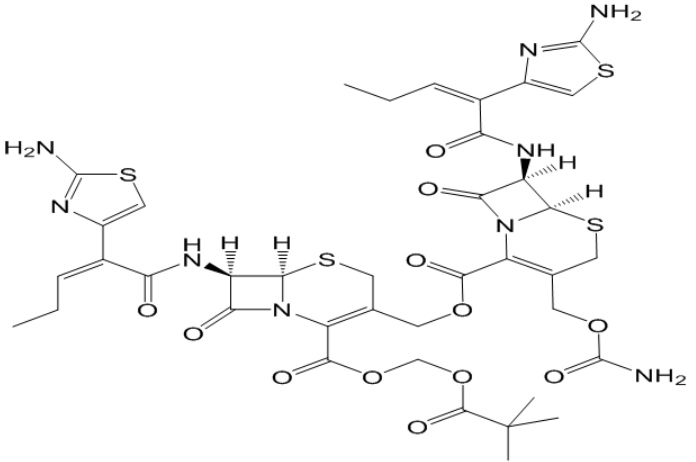 头孢卡品酯二量体（二聚体）