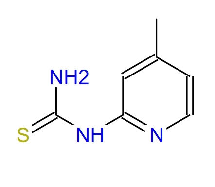 N-(4-甲基-2-吡啶基)硫脲 21242-21-7