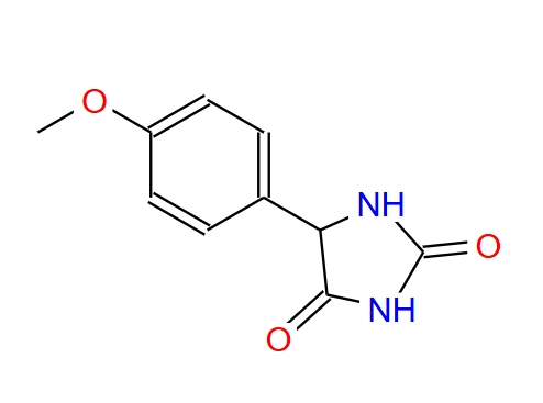5-(4-甲氧苯基)-2,4-咪唑烷二酮 6617-78-3