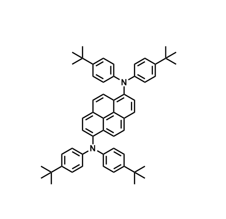 N1,N1,N6,N6-tetrakis(4-tertiary-butylphenyl)pyrene-1,6-diamine    722498-97-7