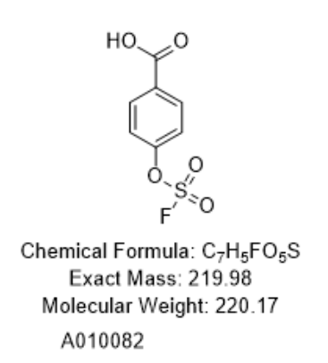 4-((fluorosulfonyl)oxy)benzoic acid