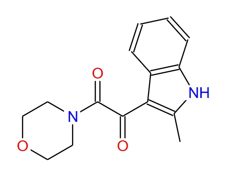 1-(2-甲基-1H-吲哚-3-基)-2-吗啉-4-基-乙烷-1,2-二酮 92580-31-9