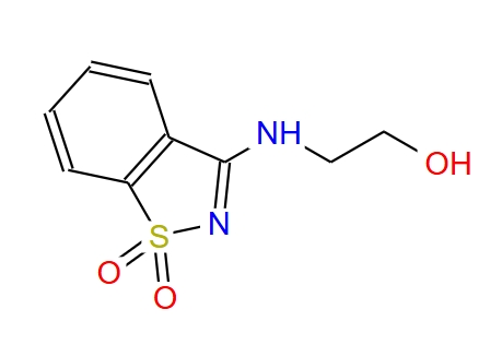 2-[(1,1-二氧代-1,2-苯并异噻唑-3-基)氨基]乙醇 7677-49-8