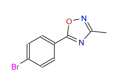 5-(4-溴苯基)-3-甲基-1,2,4-噁二唑 71566-07-9