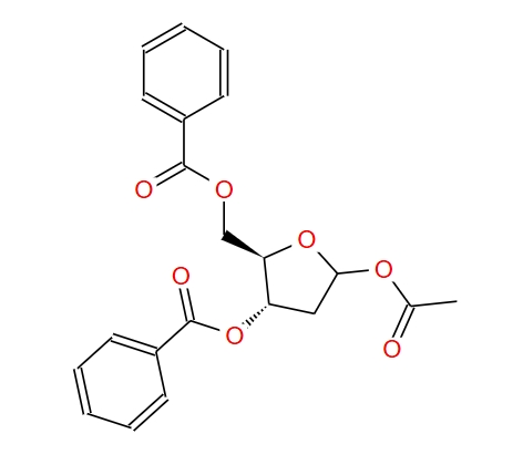 1-乙酰基-2-脱氧-3,5-二-O-苯甲酰基呋喃核糖 51255-12-0