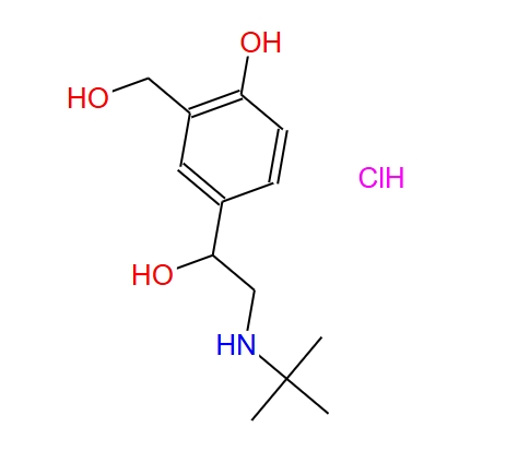 沙丁胺醇盐酸盐 51293-66-4