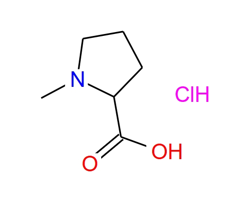 1-甲基吡咯烷-2-羧酸盐酸盐 30727-22-1
