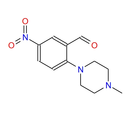 2-(4-甲基哌嗪)-5-硝基苯甲醛 30742-63-3