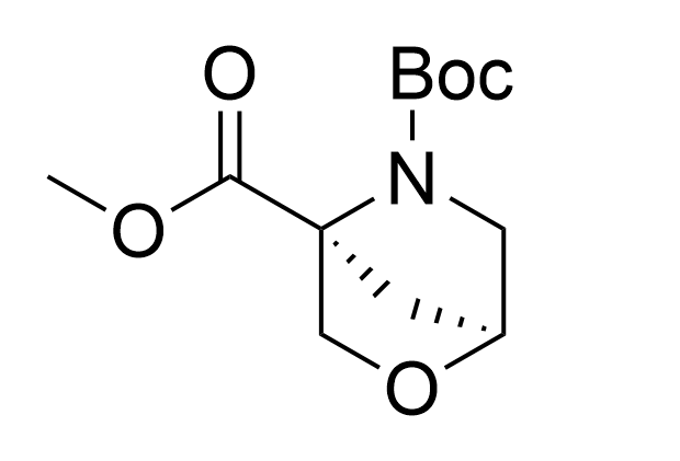 2643373-99-1，(1S,4S)-5-tert-butoxycarbonyl-2-oxa-5-azabicyclo[2.2.1]heptane-4-carboxylic acid methyl ester