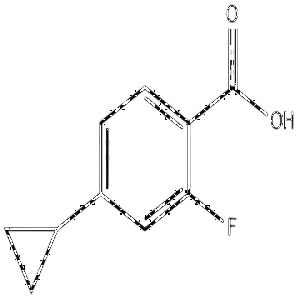 4-环丙基-2-氟苯甲酸