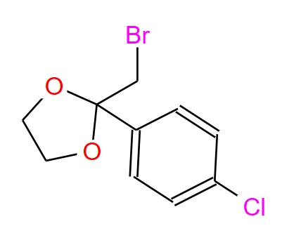 2-溴甲基-2-(4-氯苯基)-1,3-二氧戊环 3418-24-4