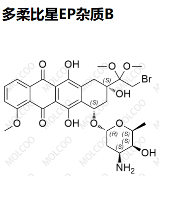 106401-68-7 多柔比星EP杂质B 实验室自制 全套杂质 现货