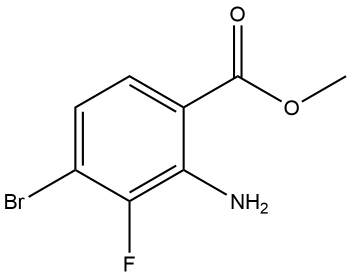 2-氨基-4-溴-3-氟苯甲酸甲酯