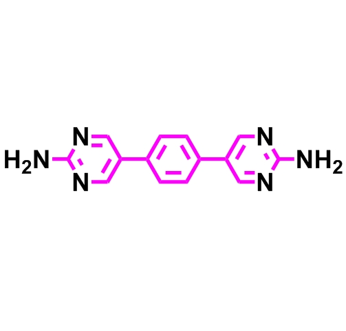 5,5'-(1,4-phenylene)bis(pyrimidin-2-amine) ；1670276-77-3