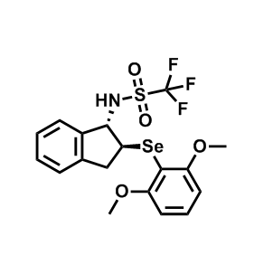 N-((1S,2S)-2-((2,6-二甲氧基苯基)硒基)-2,3-二氢-1H-茚-1-基)-1,1,1-三氟甲磺酰胺
