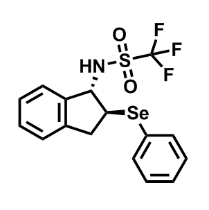 1,1,1-三氟-N-((1S,2S)-2-(苯基硒基)-2,3-二氢-1H-茚-1-基)甲磺酰胺