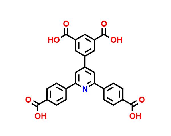 2,6-二(4-羧基苯基)-4-(3,5-二羧基苯基)吡啶 