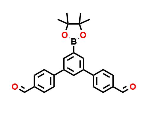 5'-(4,4,5,5-四甲基-1,3,2-二氧硼杂环戊烷-2-基)-[1,1':3',1''-三联苯]-4,4''-二甲醛