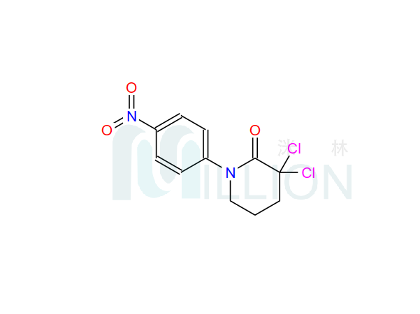 3,3-二氯-1-(4-硝基苯基)-2-哌啶酮 881386-01-2